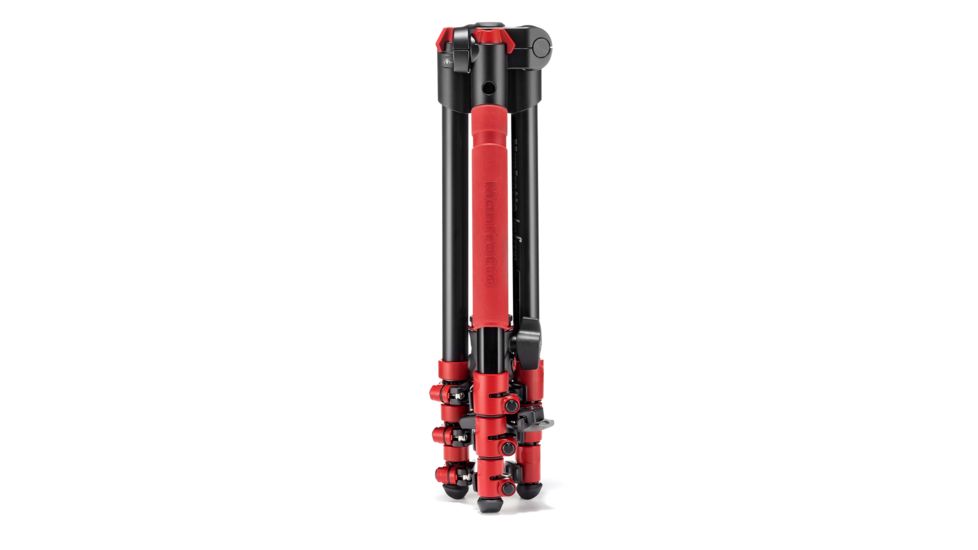 Manfrotto Befree Compact Traveling Tripod,Red MKBFRA4R-BH