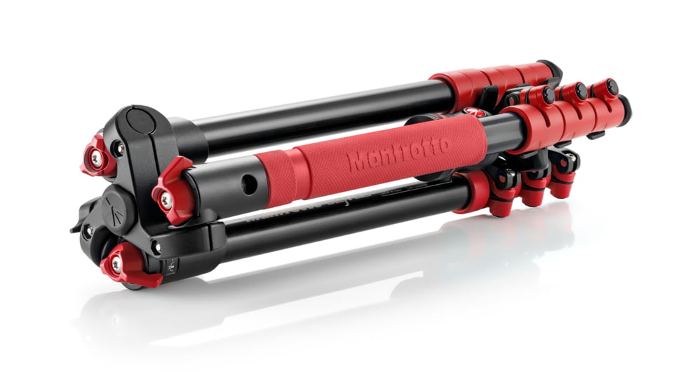 Manfrotto Befree Compact Traveling Tripod,Red MKBFRA4R-BH