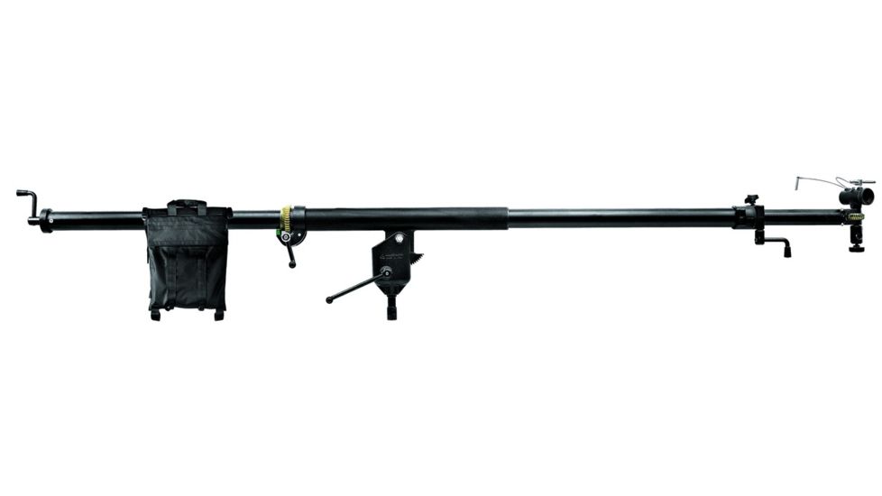 Manfrotto Bogen Blk. Mega Boom W/geared Telescopic Section, Max.12' Long 425B