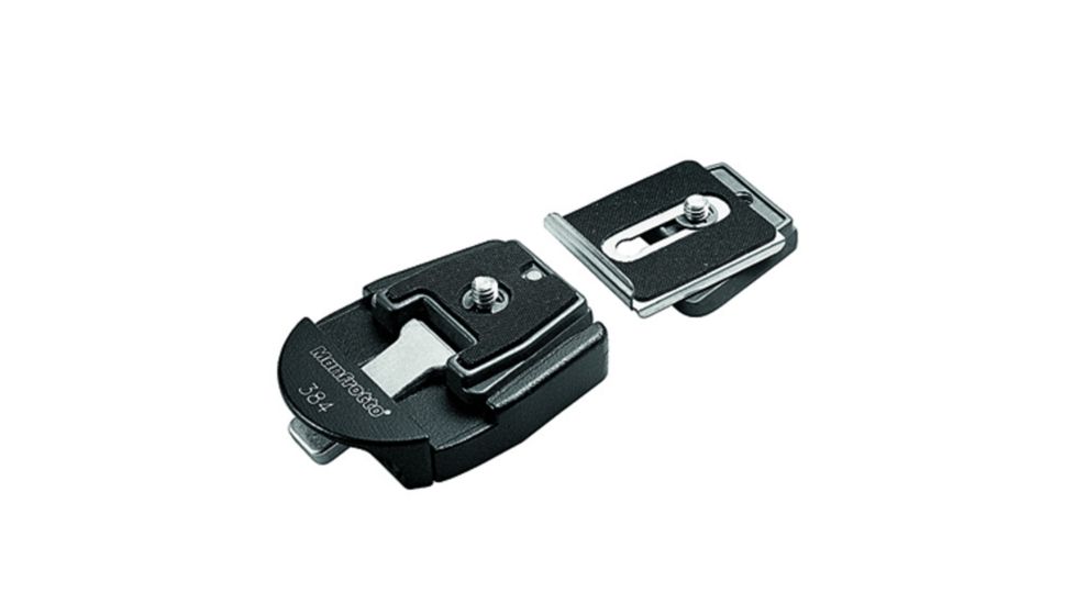 Manfrotto Bogen Dove Tail Rapid Connect Adapter With 384pl-14 Plate 384