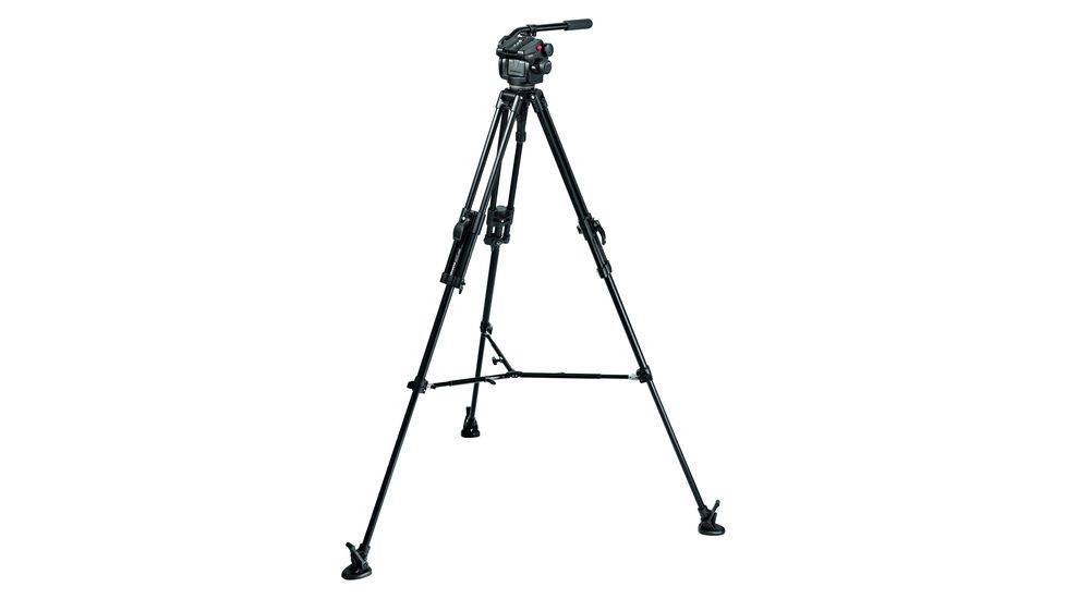 Manfrotto Bogen Manfrotto 503HDV Pro Fluid Video Head+351MVB Trpd.+350SPRB Spreader 503HDV-351MVBK
