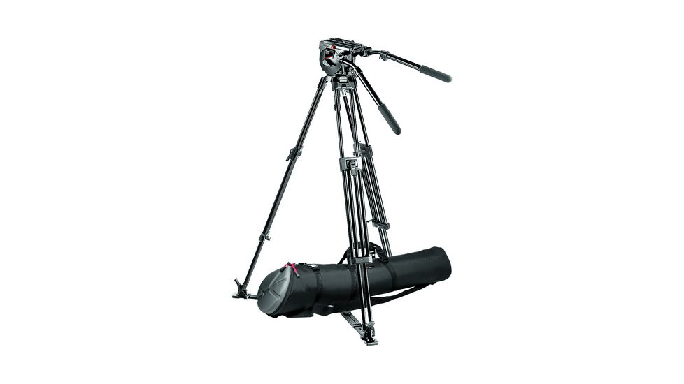 Manfrotto Bogen Manfrotto 516 Pro Fluid Vid. Head+350MVB,Trpd.+165MV Spreader+MBAB120P 516-350MVB