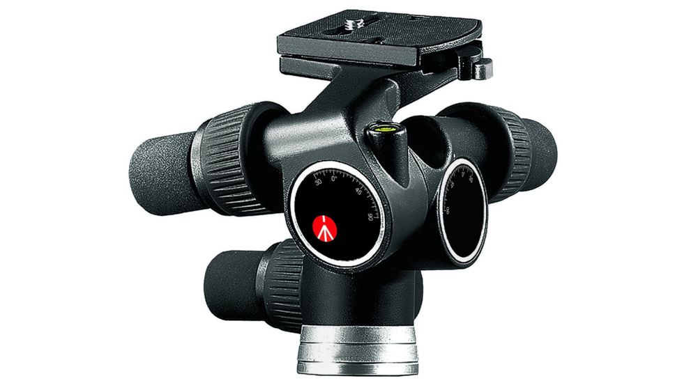 Manfrotto Bogen Pro Digital Geared Head With Rc4 Rapid Connect Plate (410pl) 405