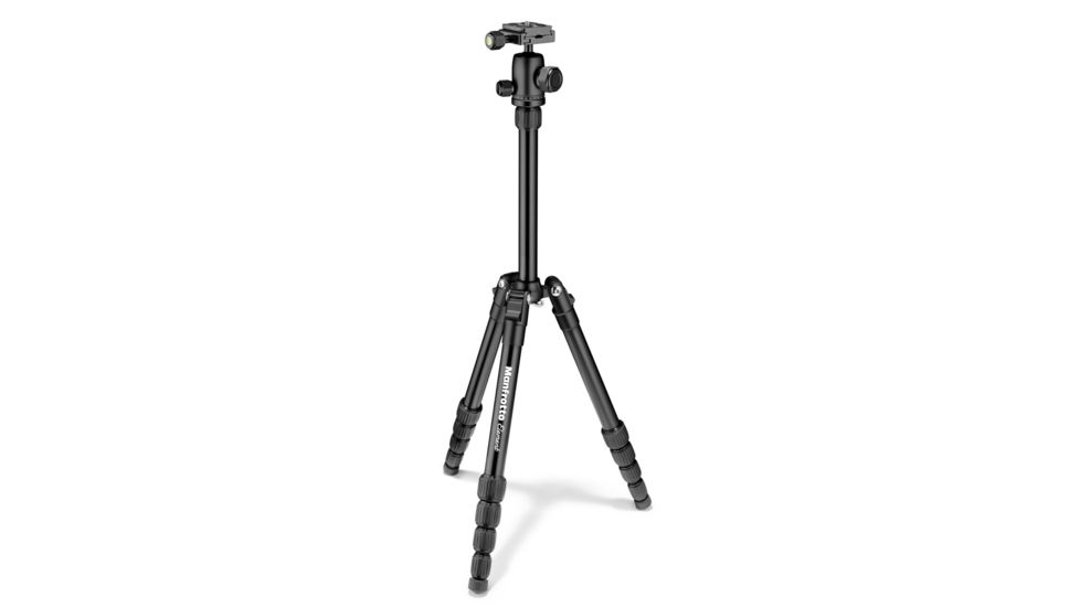 Manfrotto Element Traveller Tripod Small with Ball Head, Black, MKELES5BK-BH