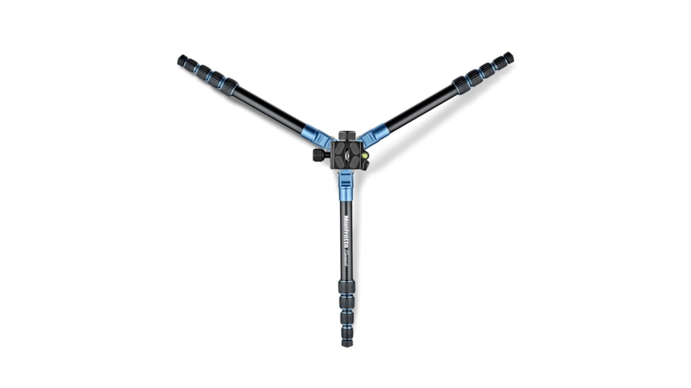Manfrotto Element Traveller Tripod Small with Ball Head, Blue, MKELES5BL-BH