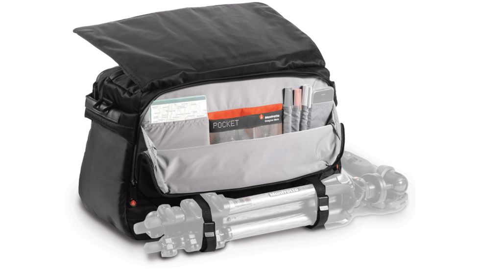 Manfrotto Lino Pro V Messenger Bag Tripod Snaps