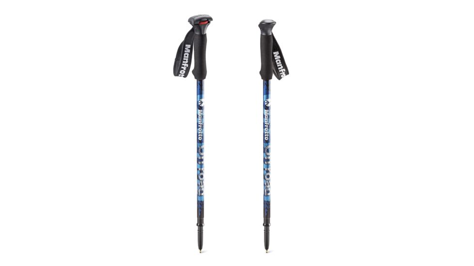 Manfrotto Off Road Photographic Walking Stick,Blue, Blue MMOFFROADB