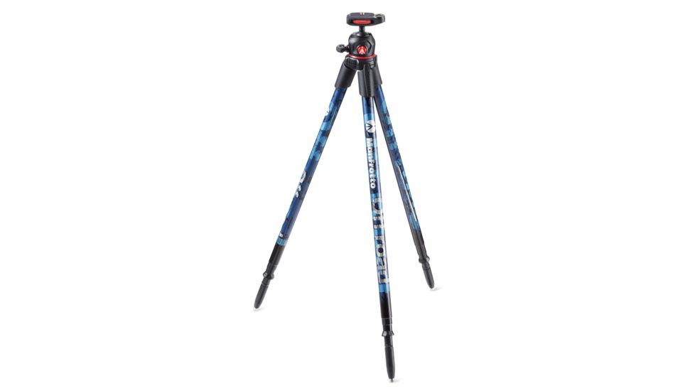 Manfrotto Off Road Ultra Lightweight Tripod,Blue, Blue MKOFFROADB