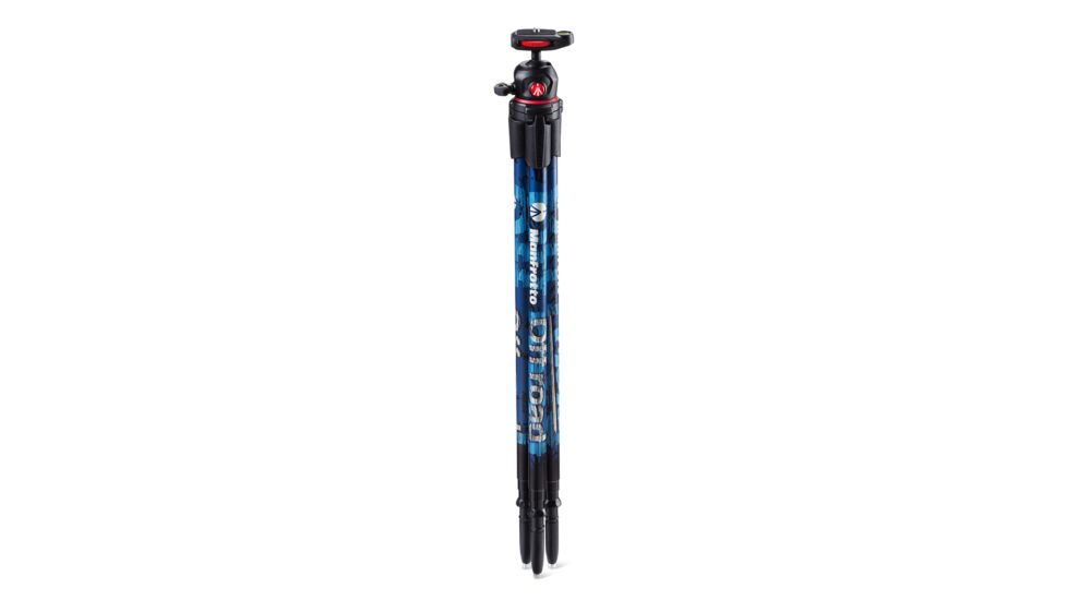 Manfrotto Off Road Ultra Lightweight Tripod,Blue, Blue MKOFFROADB
