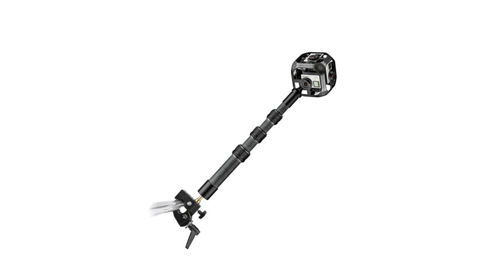 Manfrotto Virtual Reality Carbon Fiber Extension Boom, Black, Small, MBOOMCFVR-SUS