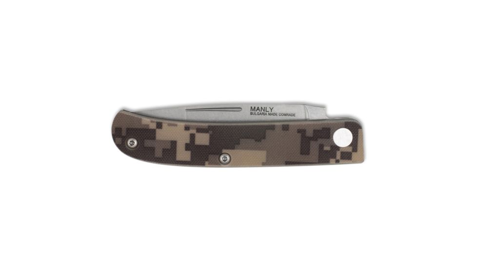 Manly Comrade CPM-154 Folding Knife, Digital Camo, Small, 01ML035