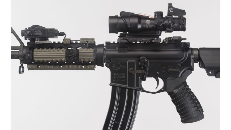 Manta Defense Low-Profile Wire Routing 6in Rail Guard, Olive Drab M1093