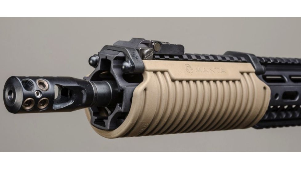 Manta Defense Tac-Wrap 5in Top Rail Guard Only, Flat Dark Earth M1301