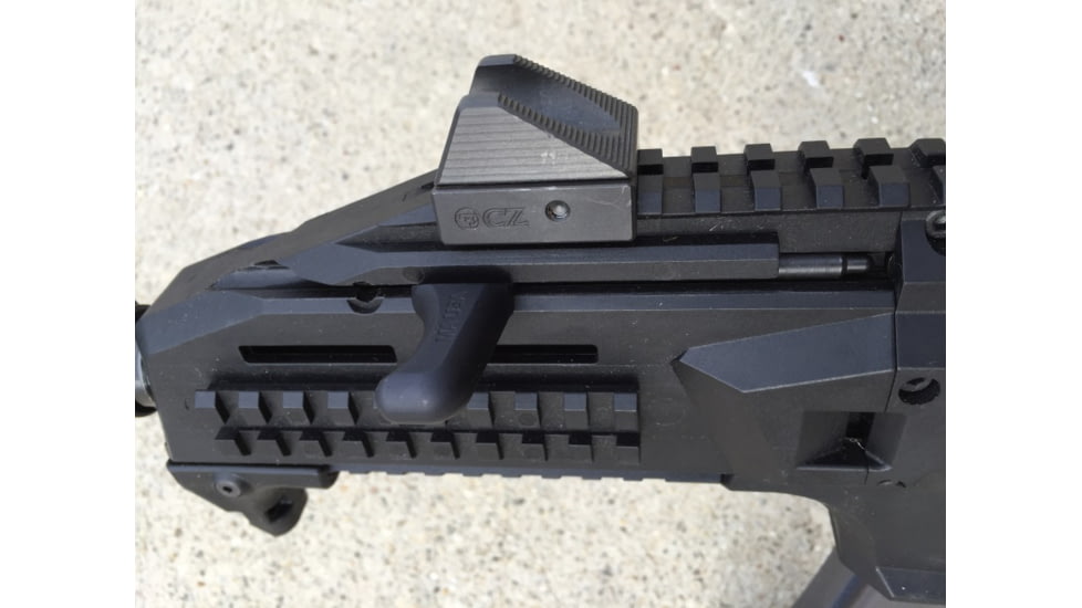 Manticore Arms Gen 2 Scoprion EVO Extended Fixed Charging Handle, Black, Small, MA-31625