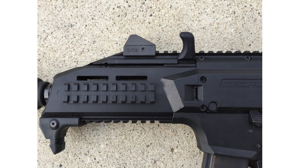 Manticore Arms Gen 2 Scoprion EVO Extended Fixed Charging Handle, Black, Small, MA-31625