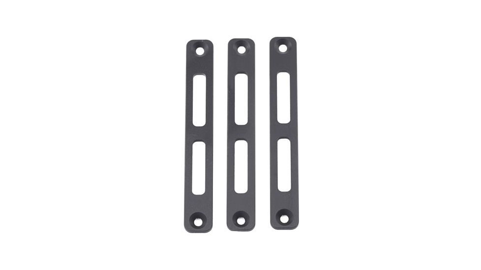 Manticore Arms M-lok Panel For Transformer Rails, 3 Pack, Black, MA-14413