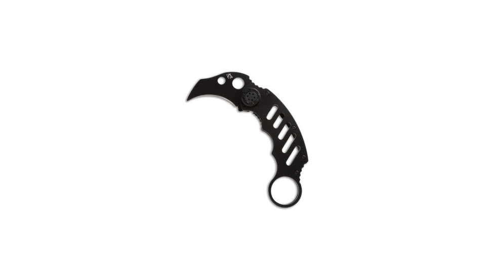 Mantis Mantis MK-IVX Midnight Karambit Knife 2" Black, Black, M-VX, adult, BHQ-12840