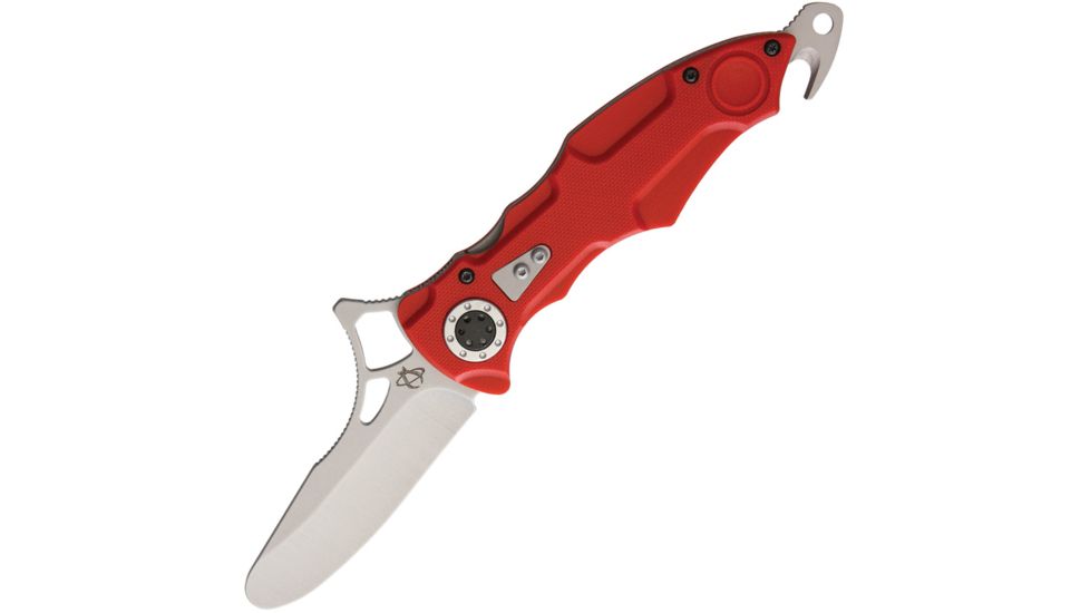 Mantis MT7.5 Trainer Folding Knife,3in,Red,G10 Handle MANMT75T