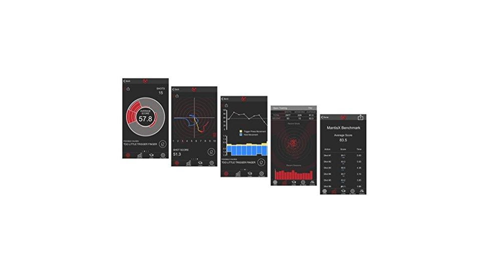 Mantis X 2 Shooting Performance System, Black, MT-1005