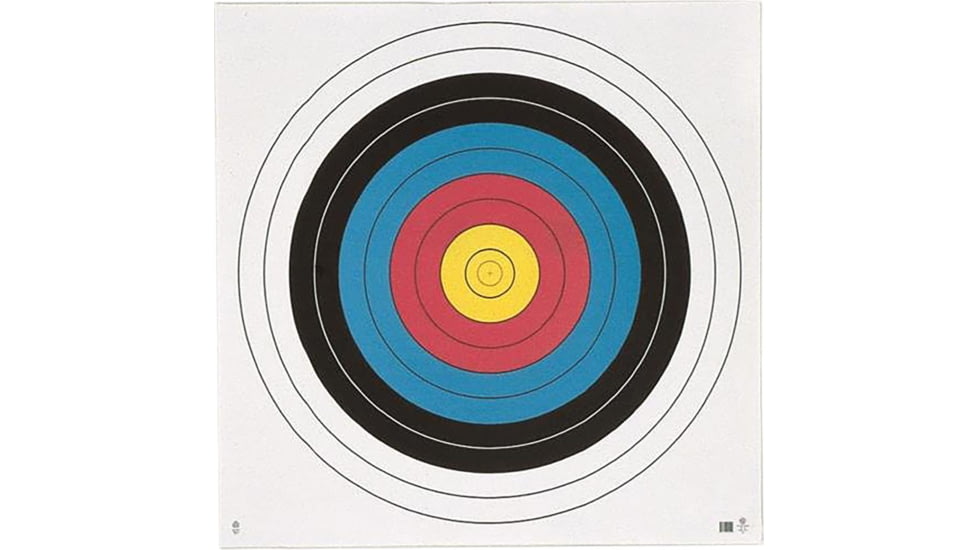 Maple Leaf Press FITA Target 10-Ring 80 cm. 12 pk., Assorted 87278