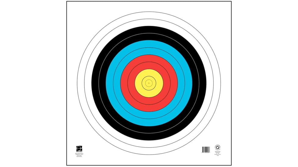 Maple Leaf Press Maple WA 10 Ring 40 cm Target, 25 pk, 1006503