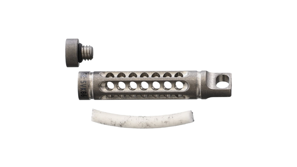 Maratac Titanium Tritium Cage, 1.75in Overall, TI TRITIUM CAGE