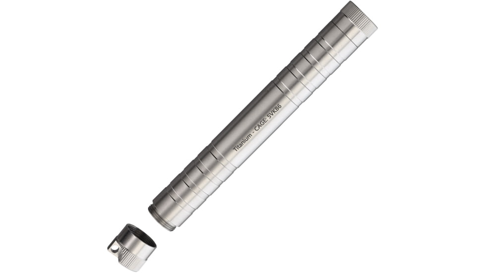Maratac Titanium Tube-A-Ton, 6.25in Overall, TI TUBE-A-TON