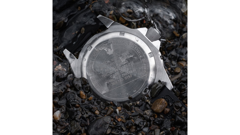 Marathon Arctic Red Maple GSAR Watch, Rubber, White, 41mm, WW194006SS-1630