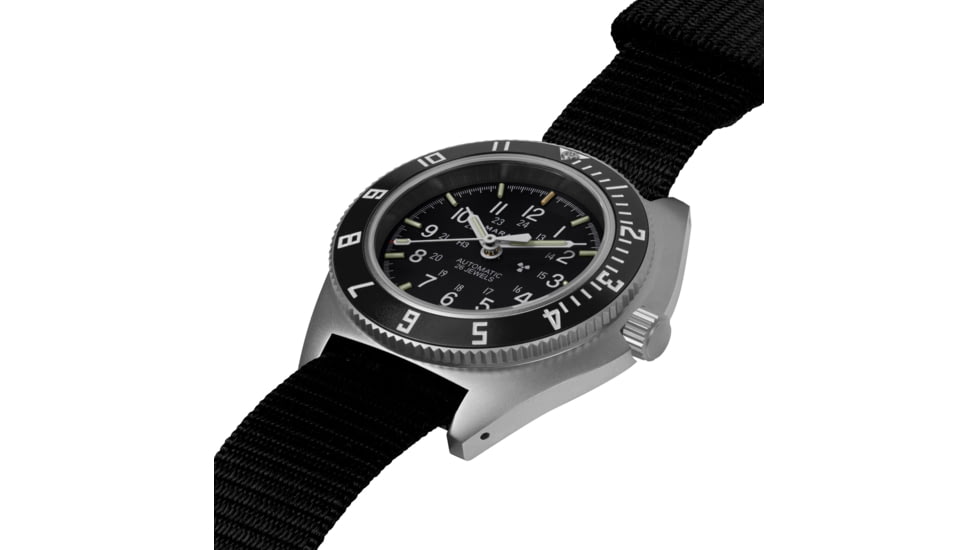 Marathon Auto SSNAV-D Ballistic Watch, 11in, Black, 41mm, WW194029SS-0101