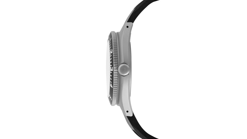 Marathon Rctic Steel Navigator Ssnav On Black 3-Piece Rubber Strap Kit, White, 41mm, WW194001SS-0530