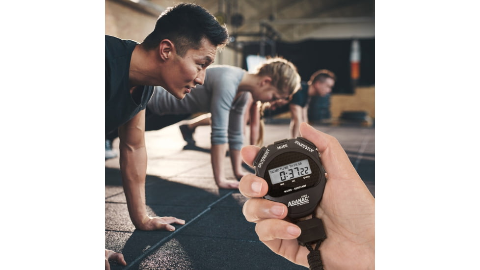 Marathon Adanac 4000 Digital Stopwatch Timer, Black, ST083009-BK