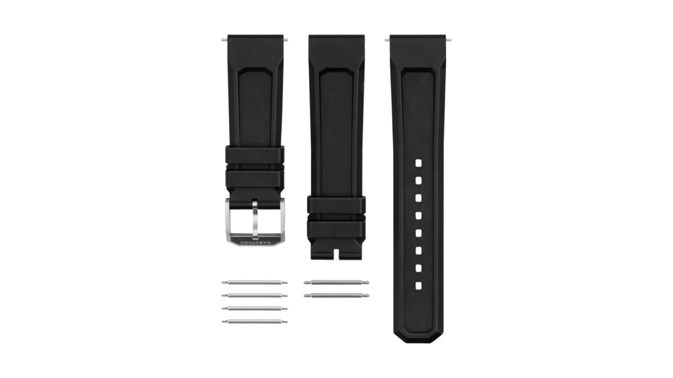 Marathon Arctic JDD w/3pc Black Rubber Strap, White, 46 mm, WW194021SS-0530