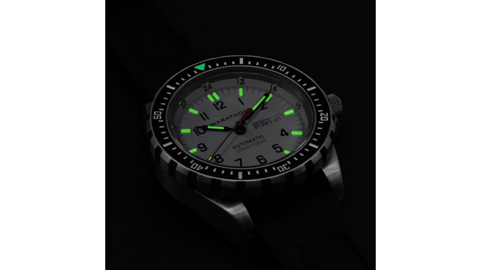 Marathon Arctic JDD w/Yamam Bracelet, White, 46 mm, WW194021SS-0512