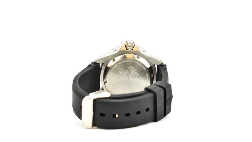 Marathon Canadian Grey Maple Leaf Divers Automatic Wristwatch, Stainless Steel, NSN 6645-21-558-0133, WW194006SS-0301