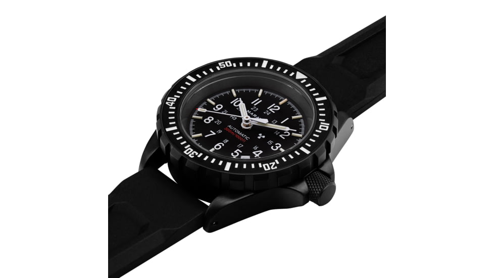 Marathon Search and Rescue Divers Automatic Wristwatch, GSAR, Anthracite Black Sterile, WW194006BK-0130