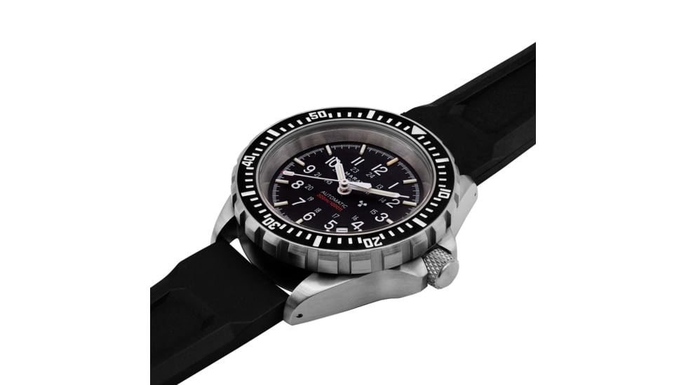Marathon Search and Rescue Divers Automatic Wristwatch, GSAR, Black, NSN 6645-21-558-0133, WW194006SS-0030
