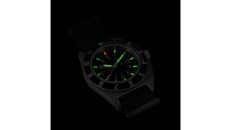 Marathon Steel Navigator, Black DEFSTAN Strap 11in, Black, 41mm, WW194001SS-0802