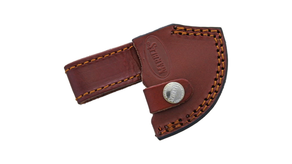 Marbles Damascus Skinner Knife, 4.25in Overall, 2.75in Damascus Steel Blade, Horn, MR453 / EG-734