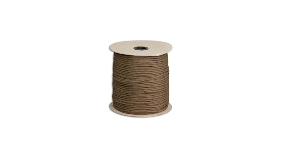 Marbles 550 Paracord, Brown, 1000ft, BHQ-60735