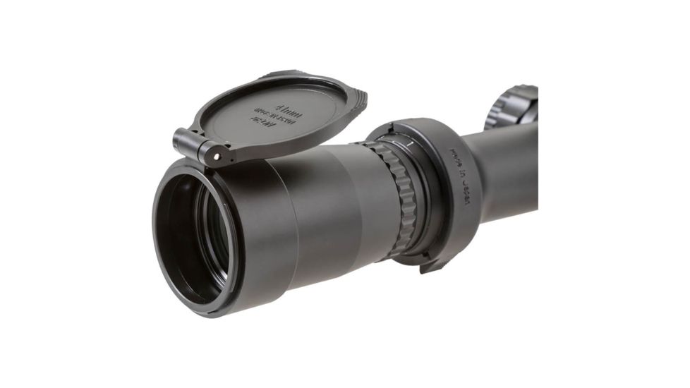 March Scopes 1-4.5x24mm Service Rifle Scope Illuminated, MTR-5, Black MAR1087
