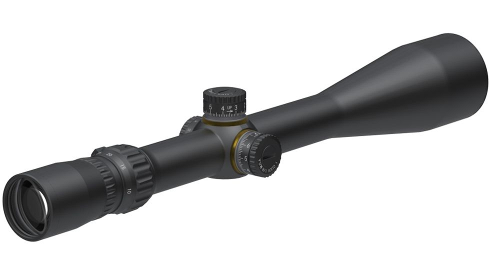 March Scopes 10X-60X52, Normal Turret Rifle Scope, 3/32Moa Dot Reticle, Black, NSN None, D60V52L-3/32MOA-DOT