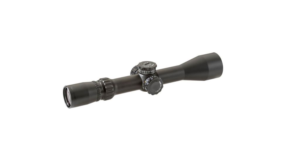 2.5-25 x 42mm Tactical Knob Illuminated Rifle Scope, MTR-FT, Black