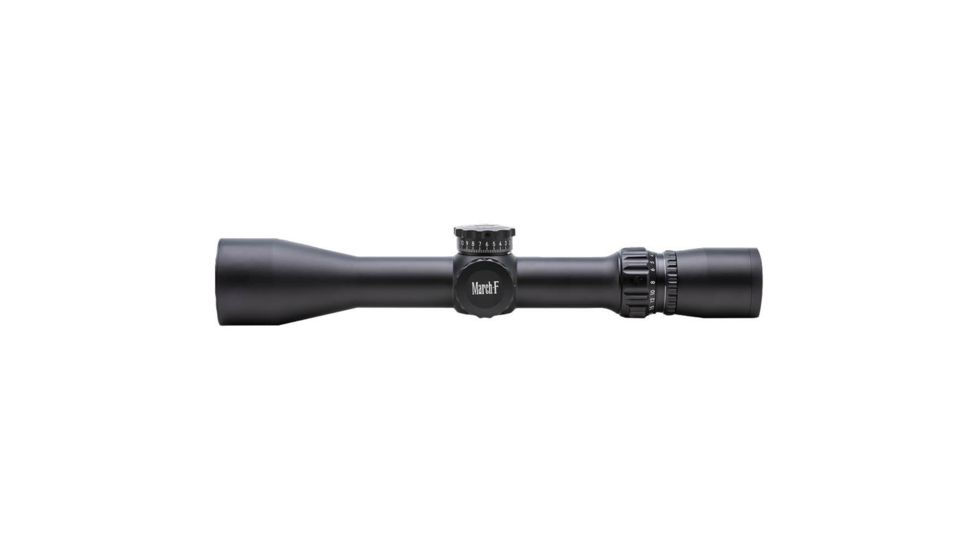 3-24 x 42mm FFP Tactical Knob Illuminated Rifle Scope, FMA-1, Black