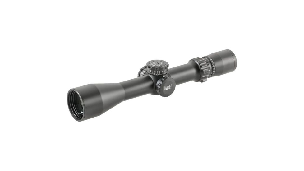 3-24 x 42mm FFP Tactical Knob Rifle Scope, FMA-2, Black