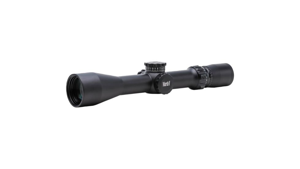 3-24 x 42mm FFP Tactical Knob Rifle Scope, FMA-2, Black
