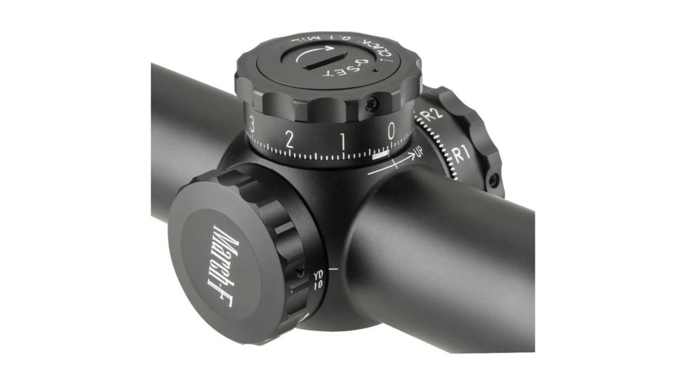 3-24 x 42mm FFP Tactical Knob Rifle Scope, FML-1, Black