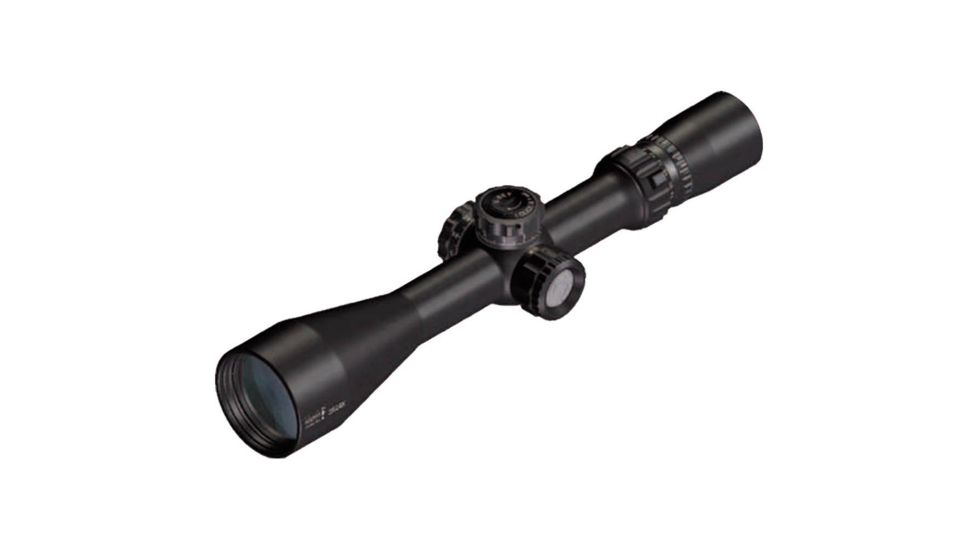 March Scopes 3-24 x 52mm FFP Tactical Knob Illuminated Rifle Scope, FML-T1, Black MAR1073