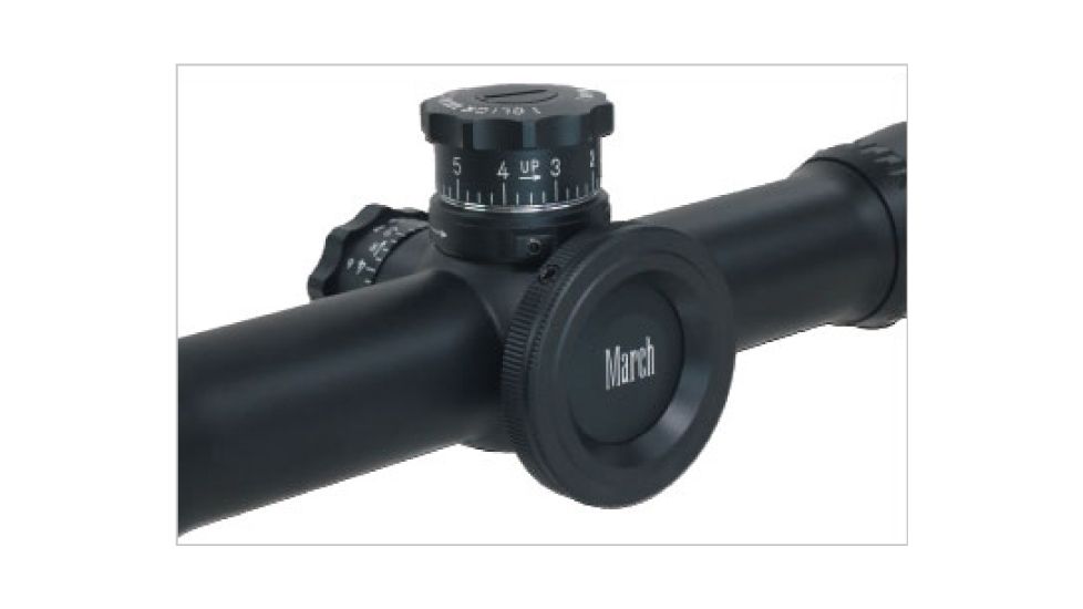 March Scopes 31Mm Middle Wheel For Non Illuminated 48X52,40-60X52, 5-32X52,10-60X51, Black, NSN None, 2-DB340-0