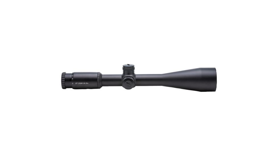 36-55 x 52mm Benchrest Rifle Scope, CH, Black