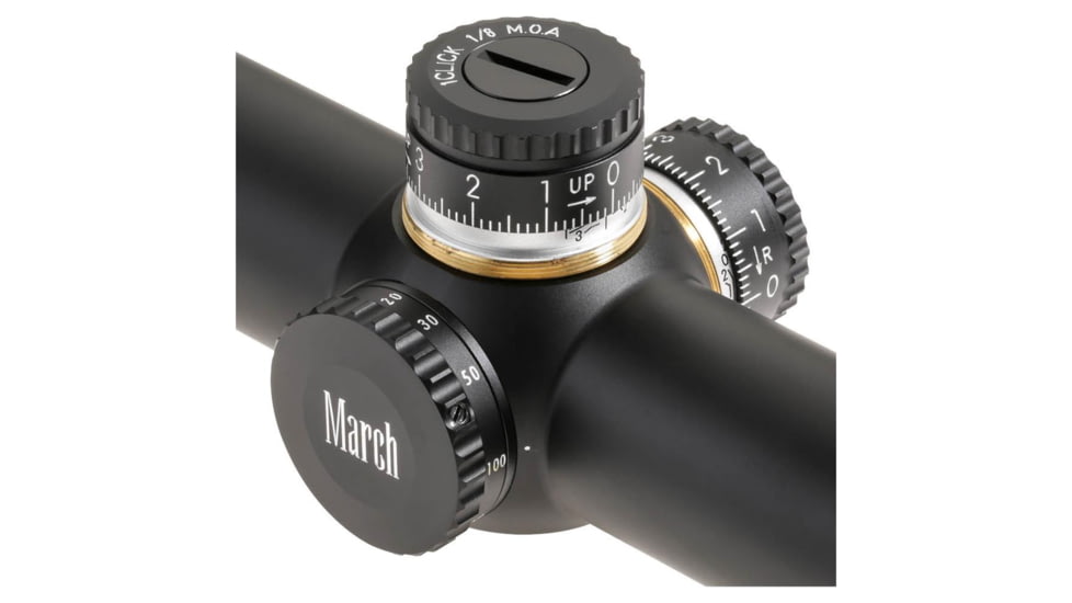 40 x 52mm Benchrest Rifle Scope, 3/32 MOA DOT, Black
